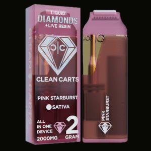 Clean Cart Pink Starburst